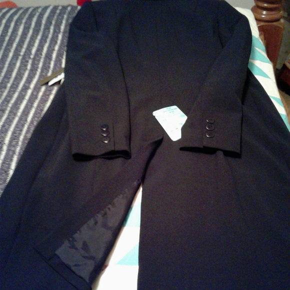 NWT,Vintage 90s,CLASSY,Long, Black, Blazer/Jacket/Dress by Classiques Entierπ€ - Picture 6 of 14
